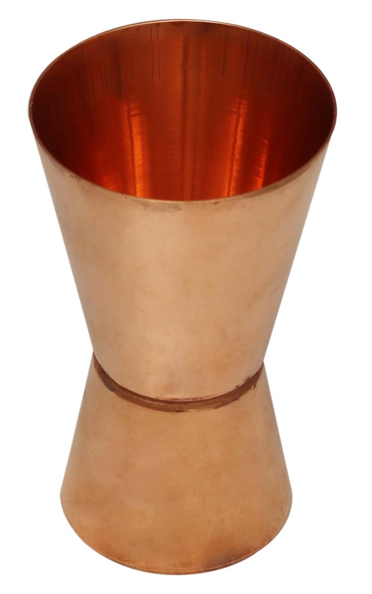 Pure Copper Cocktail Jigger - 1oz (30ml) over 2oz (60ml) Shot Glasses - Bar Accessories - Buy in Bulk Wholesale
